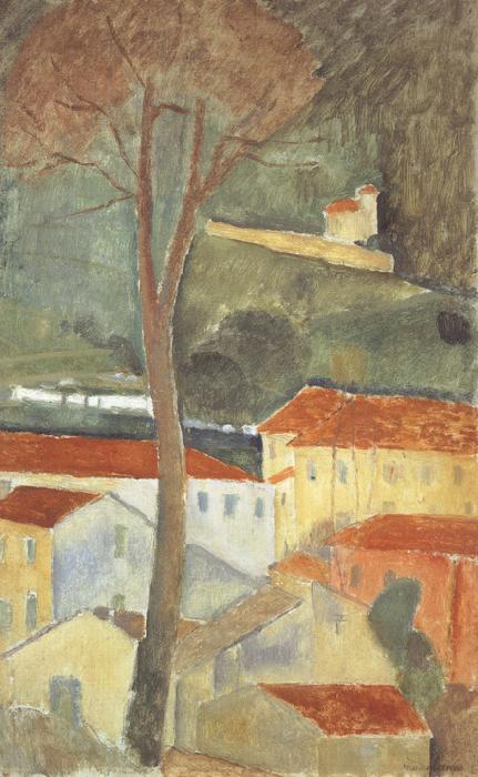  Landscape at Cagnes (mk39)
